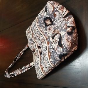 Handmade quilted tote bag